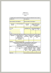 Form 16 PDF