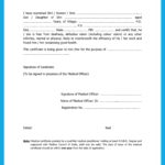 Medical Fitness Certificate PDF