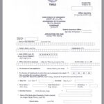 TSGLI Application Form PDF