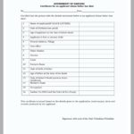 HSSC Self Declaration (Annexure E1) Form